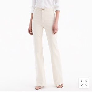 J.CREW NATUARL DENIM PANT - EUC